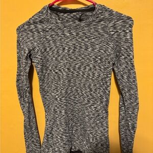 lululemon athletica Black and White Sweatshirt